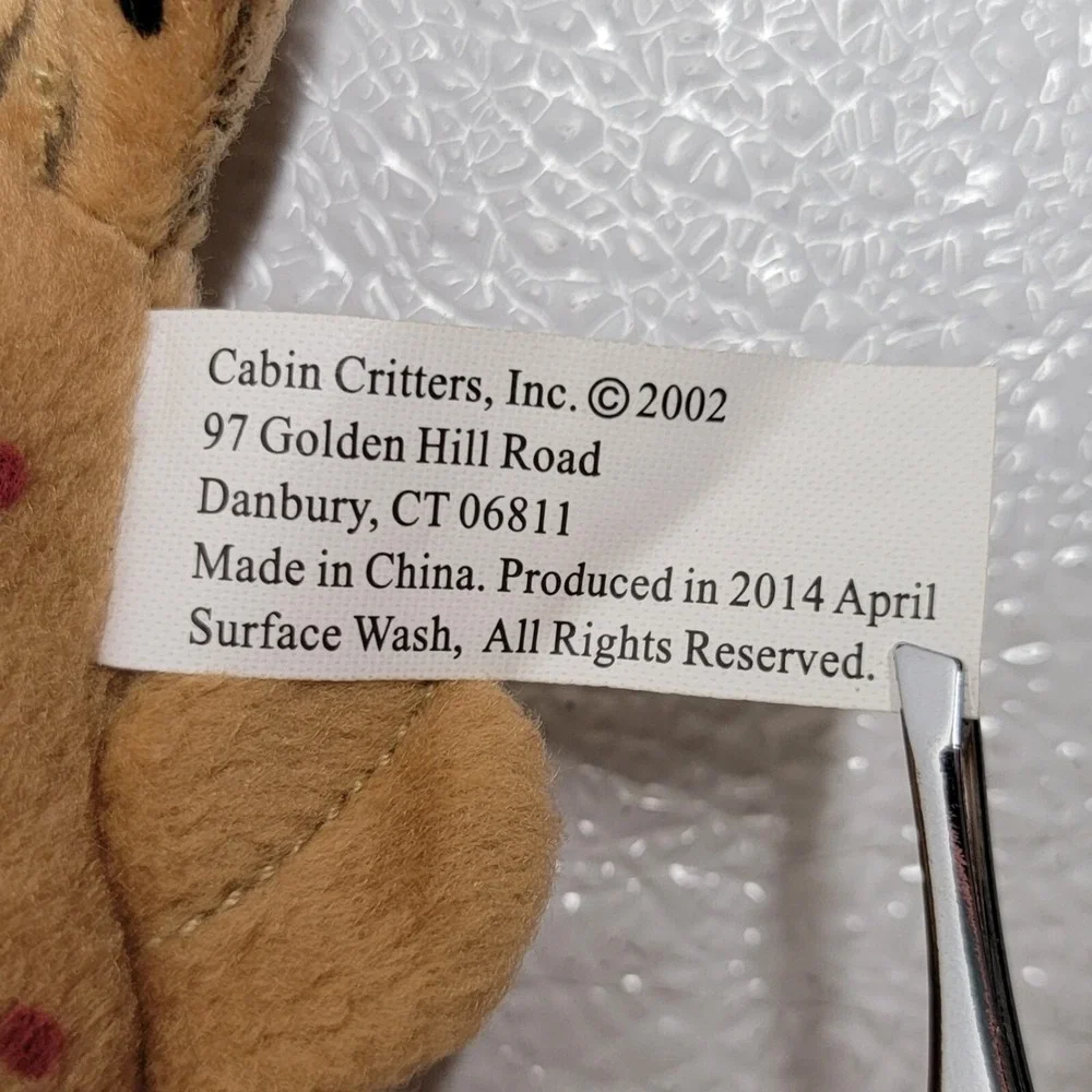 2002 Cabin Critters Inc. Brown Trout Spotted Fish Plush Stuffed Toy 9